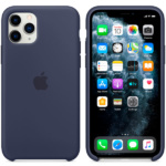 Apple iPhone 11 Pro Silicone Case Midnight Blue 2