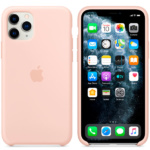 Apple iPhone 11 Pro Silicone Case Pink Sand 2
