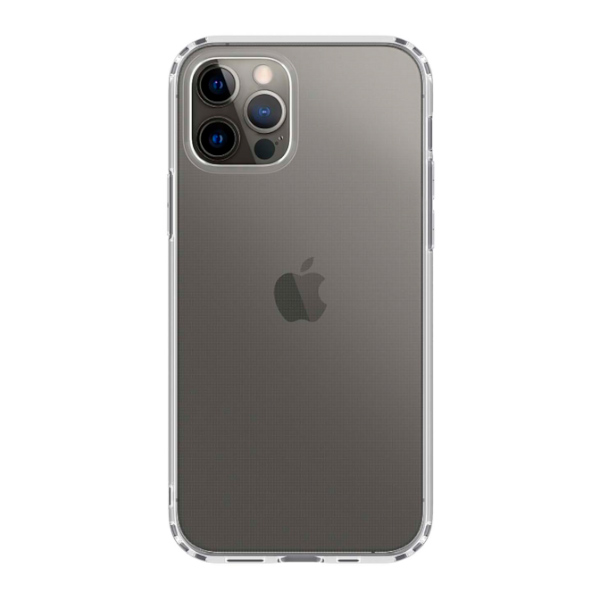 Силиконовый чехол для iPhone 12 mini 5.4" прозрачный