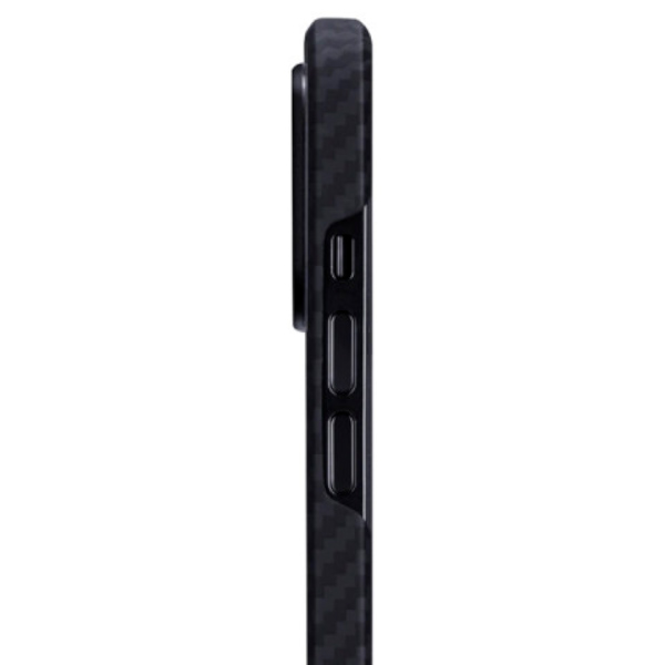 Кевларовый чехол Pitaka MagEZ Case для iPhone 12 Pro Max  6.7", черно-серый
