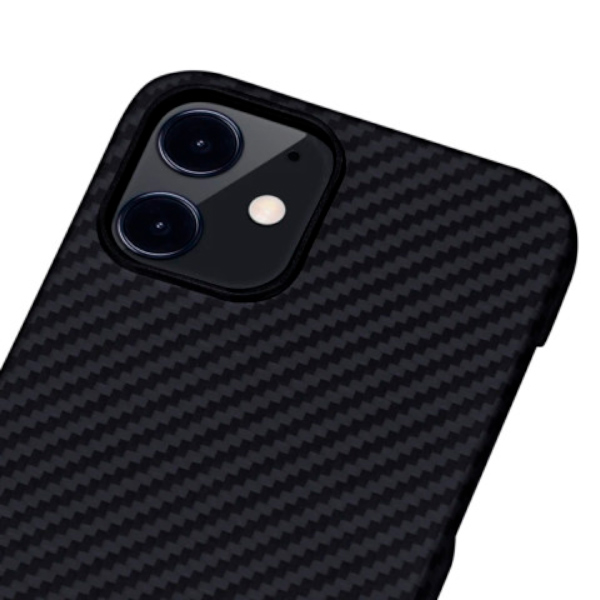 Кевларовый чехол Pitaka MagEZ Case для iPhone 12 Pro Max  6.7", черно-серый