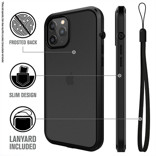 Противоударный чехол Catalyst Influence Series Case для iPhone 12 mini 5.4", черный