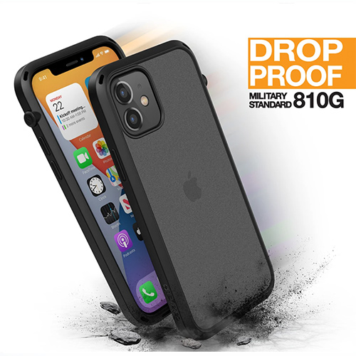 Противоударный чехол Catalyst Influence Series Case для iPhone 12 mini 5.4", черный