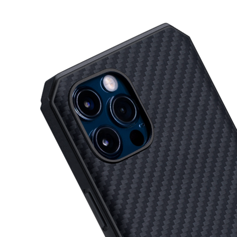 Чехол Pitaka MagEZ Case Pro 2 для iPhone 12/12 Pro 6.1", черно-серый