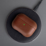 Uniq Terra Genuine Leather для AirPods Pro brown-3