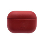 Uniq Terra Genuine Leather для AirPods Pro red-1