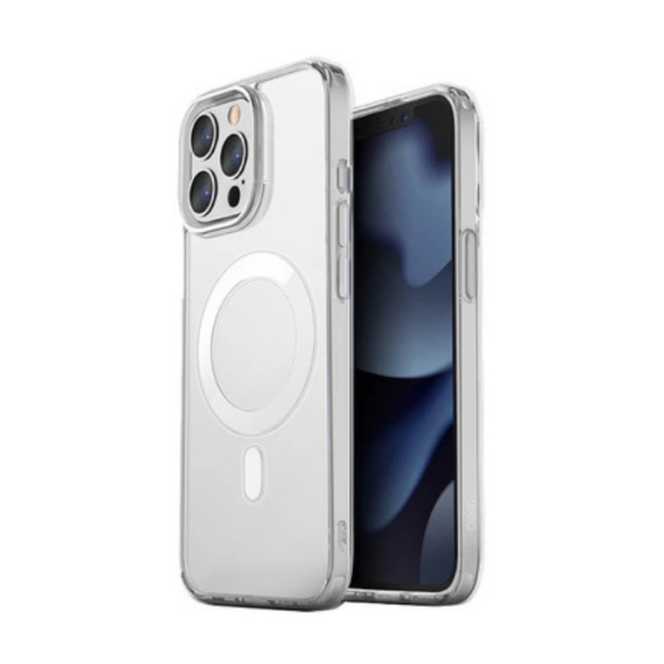 Чехол Uniq HYBRID AIR FENDER для iPhone 13 Pro Max 6.7" прозрачный