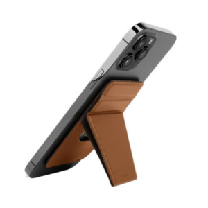 Чехол-подставка и бумажник UNIQ LYFT MagSafe для iPhone,  коричневый