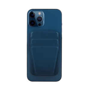 Чехол-подставка и бумажник UNIQ LYFT MagSafe для iPhone, синий