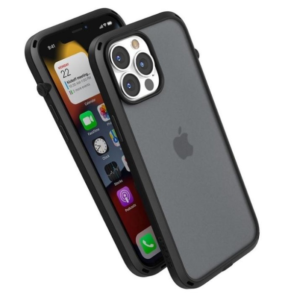 Ударостойкий чехол Catalyst Influence Impact Case для iPhone 13 Pro Max 6.7", черный (Stealth Black)