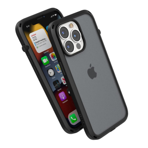 Ударостойкий чехол Catalyst Influence Impact Case для iPhone 13 Pro 6.1", черный (Stealth Black)