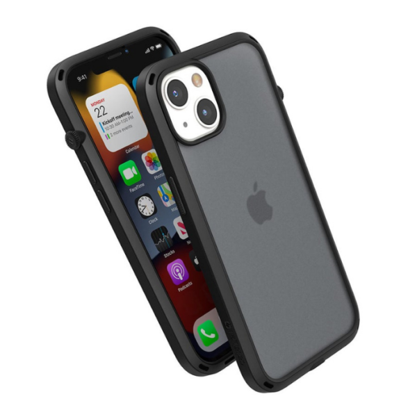 Ударостойкий чехол Catalyst Influence Impact Case для iPhone 13 6.1", черный (Stealth Black)