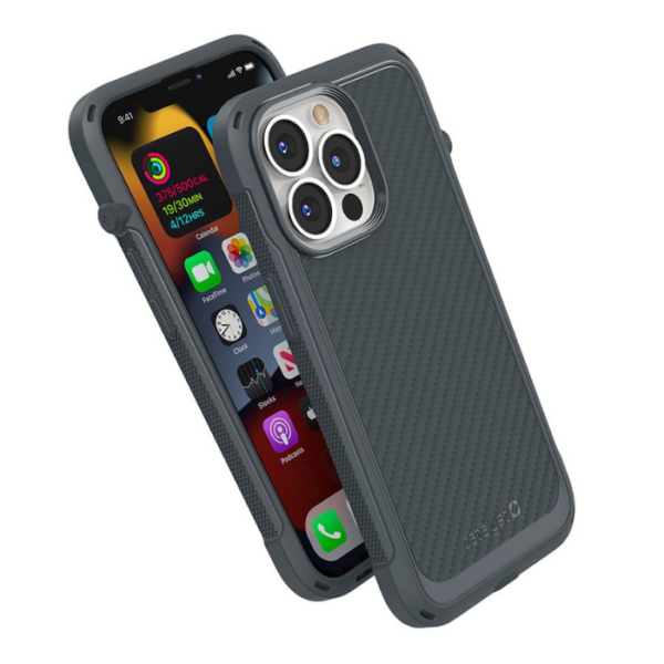 Ударостойкий чехол Catalyst Vibe Impact Case для iPhone 13 Pro 6.1", серый (Battleship  Gray)