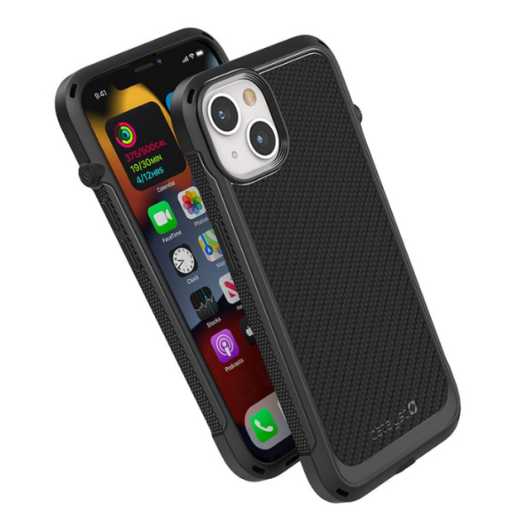 Ударостойкий чехол Catalyst Vibe Impact Case для iPhone 13 6.1", серый (Stealth Black)