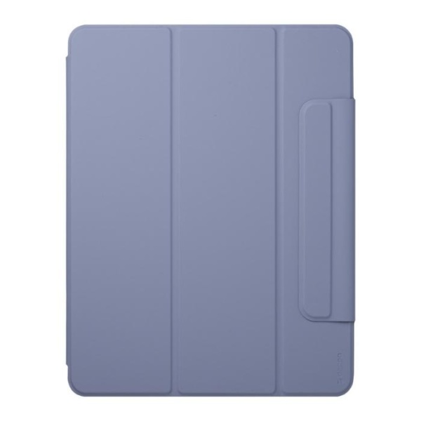 Чехол-книжка Deppa Wallet Onzo Magnet для Apple iPad Pro 12.9 2020/2021 серо-лавандовый