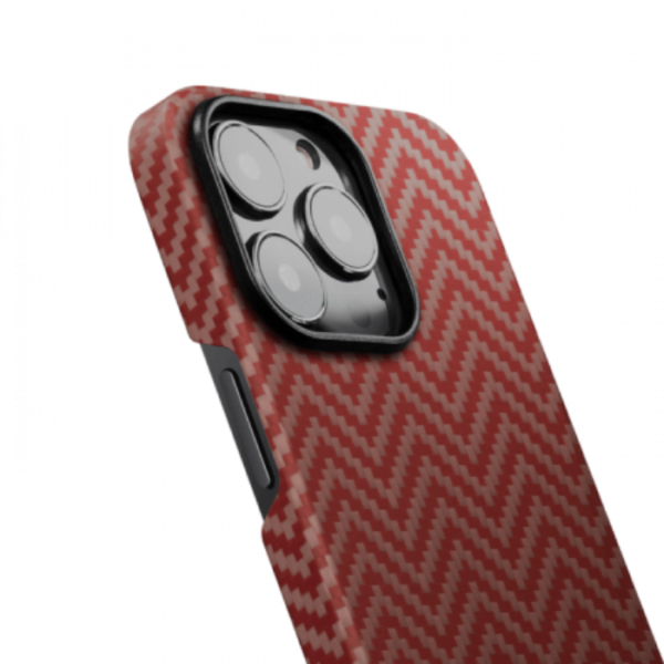 Кевларовый чехол Pitaka MagEZ Case 2 для iPhone 13 Pro 6.1", оранжевый