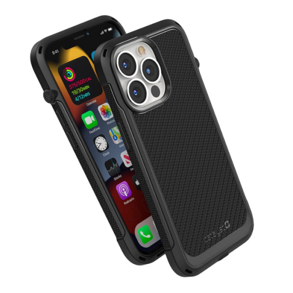 Ударостойкий чехол Catalyst Vibe Impact Case для iPhone 13 Pro  6.1", серый (Stealth Black)