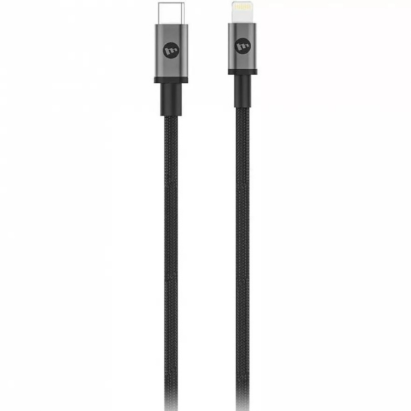Кабель Mophie USB-C to Lightning Cable (1,8 метр) чёрный