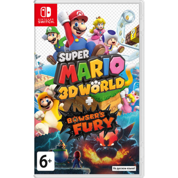 Игра Nintendo Super Mario 3D World + дополнение Bowser's Fury