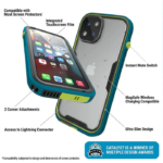 Catalyst Total Protection iPhone 13 Marine Blue 7