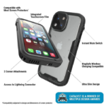 Catalyst Total Protection iPhone 13 mini Stealth Black 3