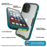 Catalyst Total Protection iPhone 13 Pro Marine Blue 7