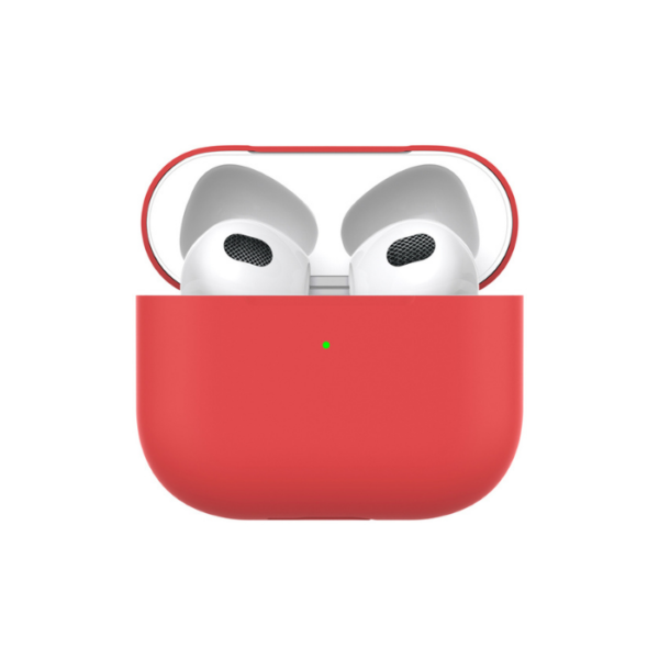 Силиконовый чехол Deppa Ultra Slim для AirPods 3, красный