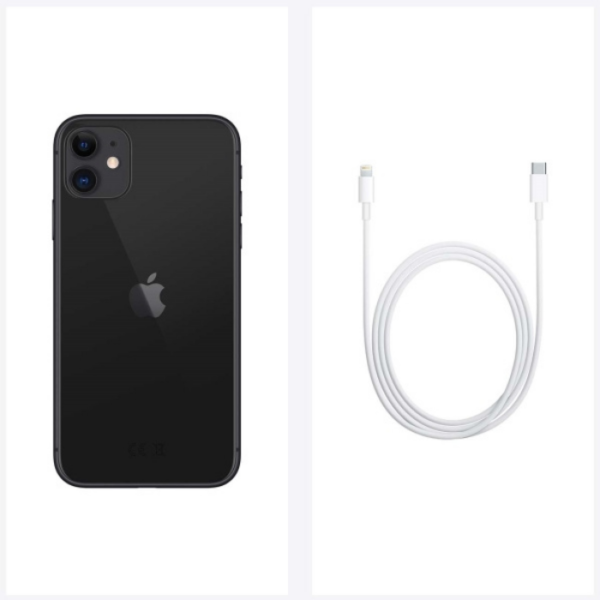 Смартфон Apple iPhone 11 64GB A2221 Black RU/A