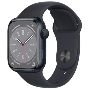 Часы Apple Watch Series 8 GPS 41mm Aluminum Case Sport Band (Темная ночь) MNP53