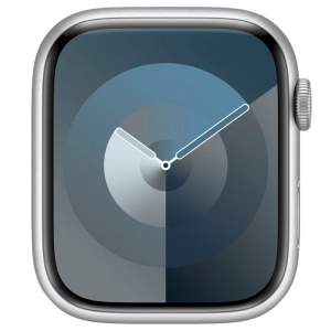 Часы Apple Watch S9 45mm Silver Aluminium/White S/M