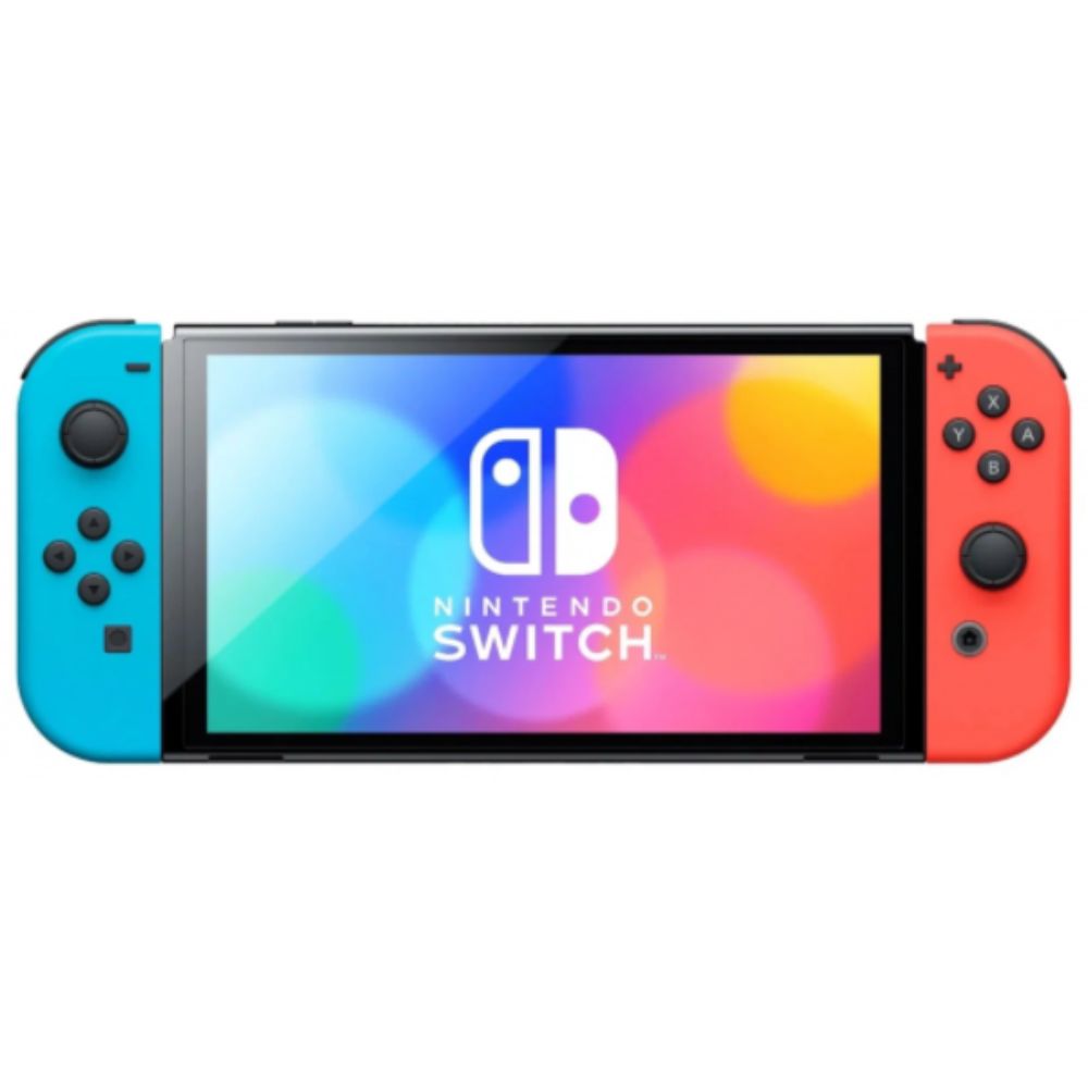 Nintendo Switch Oled 64 ГБ, Neon Red-Blue