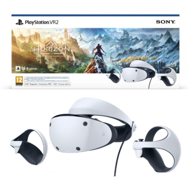 Шлем виртуальной реальности Sony PlayStation VR2 с игрой Horizon Call Of Mountain Bundle