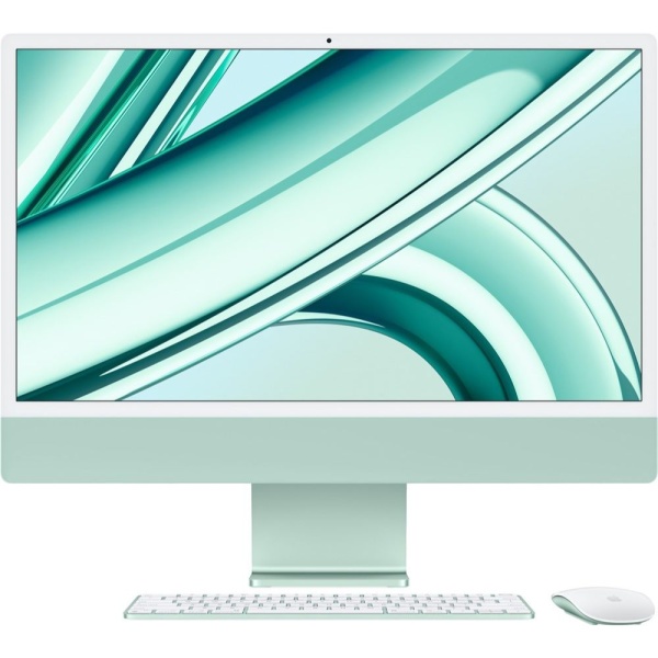Моноблок Apple iMac 24″ M3 8C CPU, 10C GPU/8GB/512GB, Зеленый MQRP3