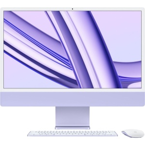 Моноблок Apple iMac 24″ M3 8C CPU, 10C GPU/8GB/256GB, Фиолетовый MQRV3