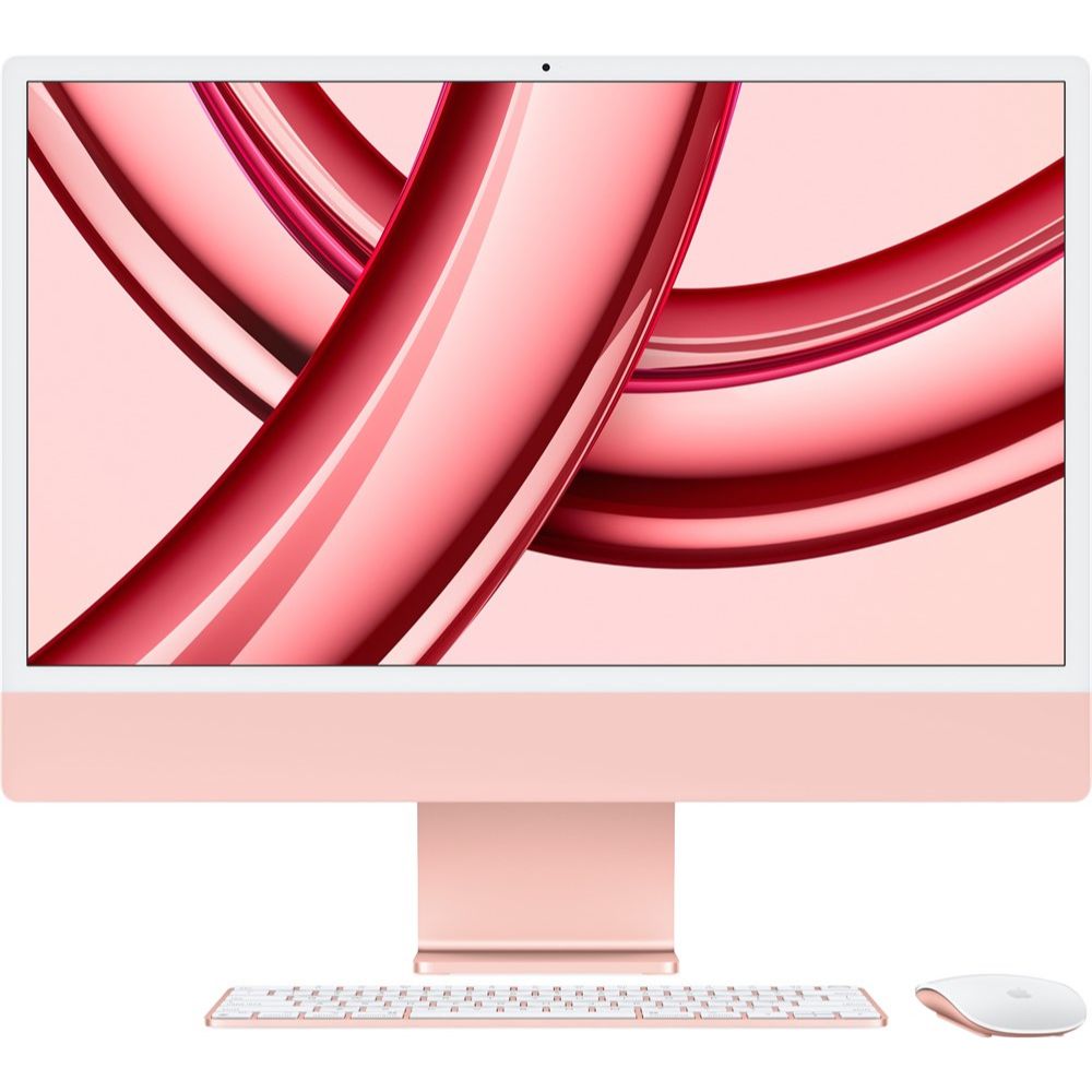 Моноблок Apple iMac 24″ M3 8C CPU, 10C GPU/8GB/256GB, Розовый MQRT3 в  Москве - по низким ценам в интернет-магазине www.AppleProStore.ru