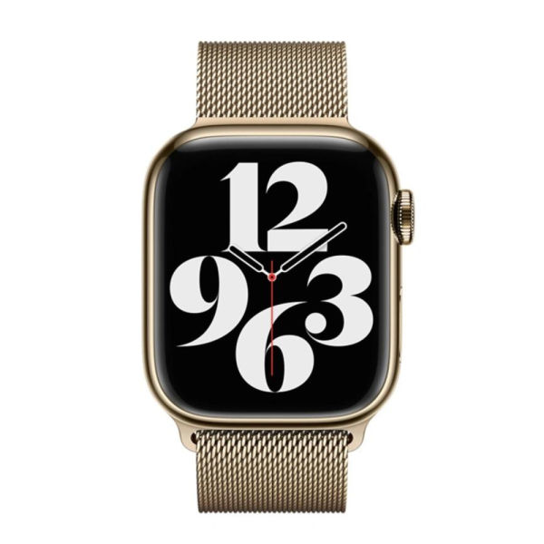 Ремешок Apple Milanese Loop для Apple Watch 38/40/41mm Gold