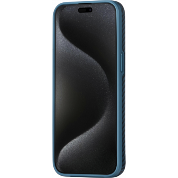 Противоударный чехол Pitaka MagEZ Pro 4 для iPhone 15 Pro, синий, кевлар