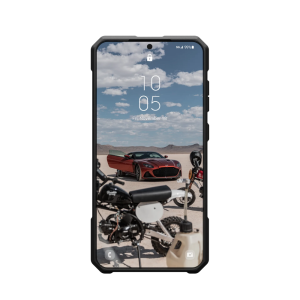 Чехол Uag Monarch PRO для Samsung Galaxy S24 с MagSafe, карбон (Carbon Fiber)