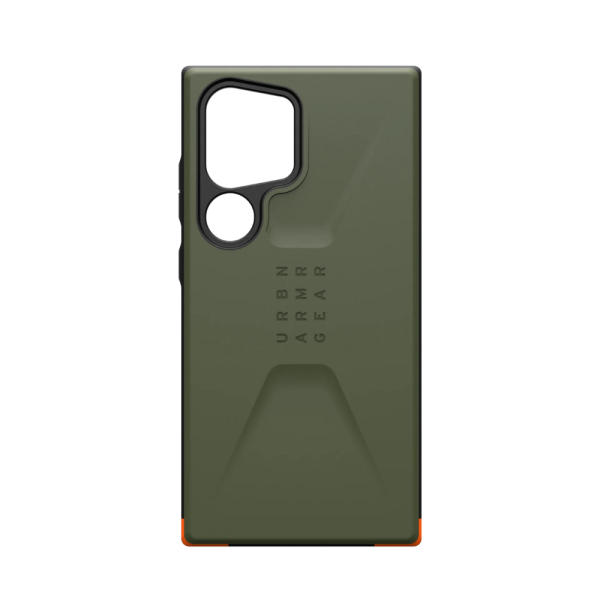 Чехол Uag Civilian для Samsung Galaxy S24 Ultra, оливковый (Olive Drab)