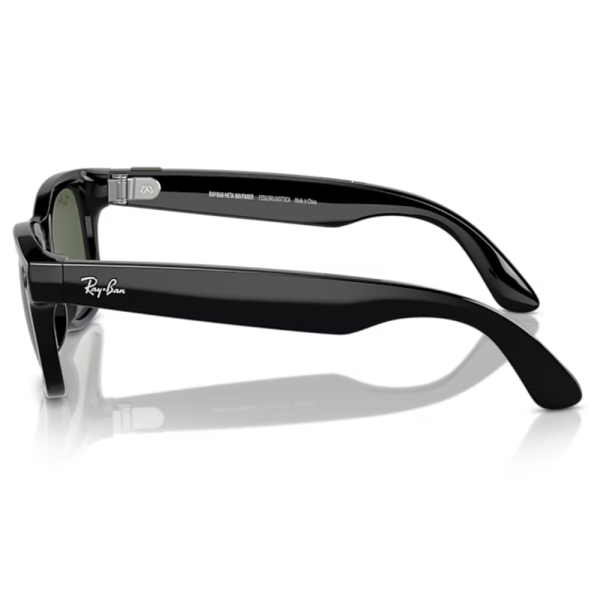 Умные очки Ray-Ban Meta Wayfarer Shiny Black/G15 Green