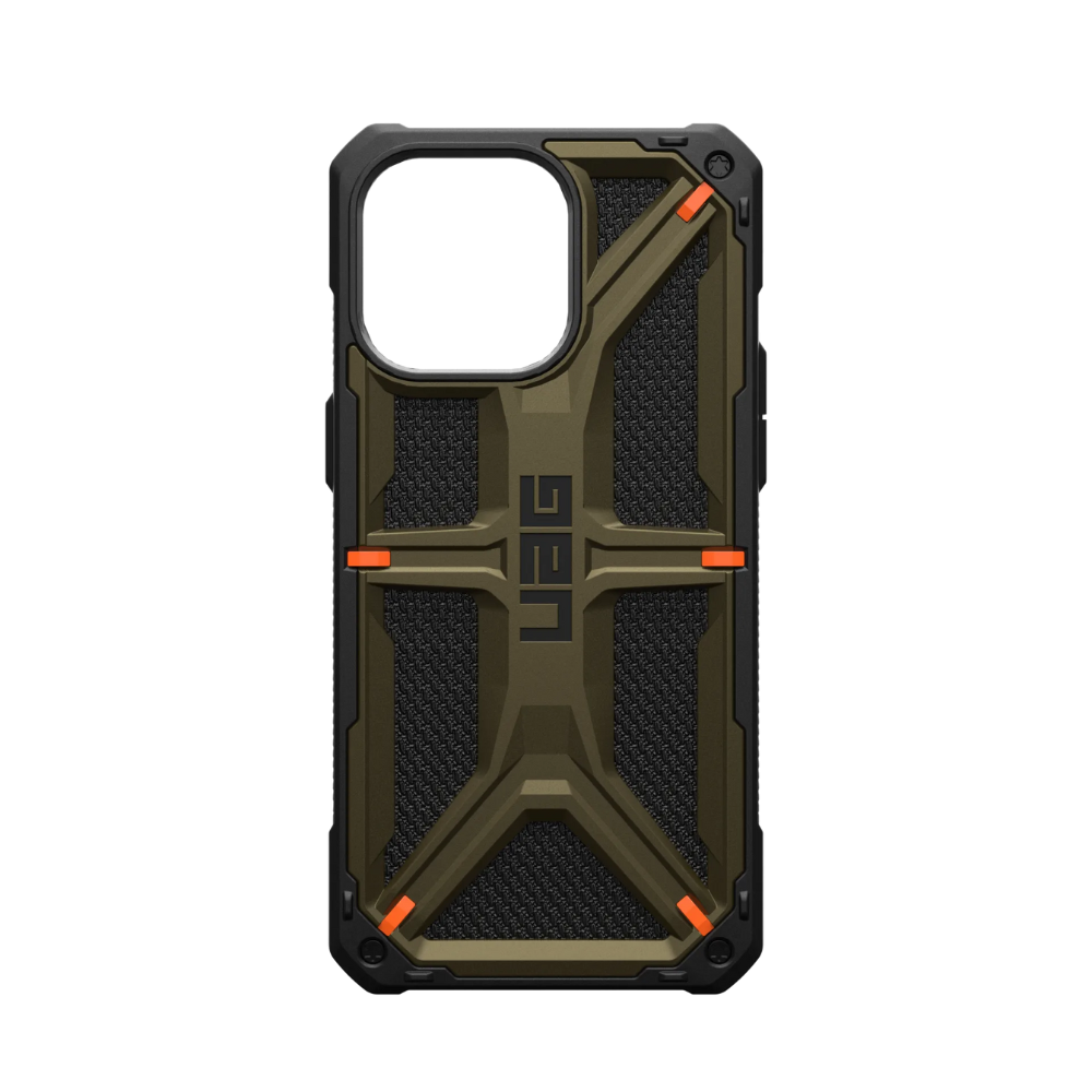 Чохол UAG для APPLE iPhone 15 Pro Monarch, Kevlar Elemental Green (11427811397B) Apple