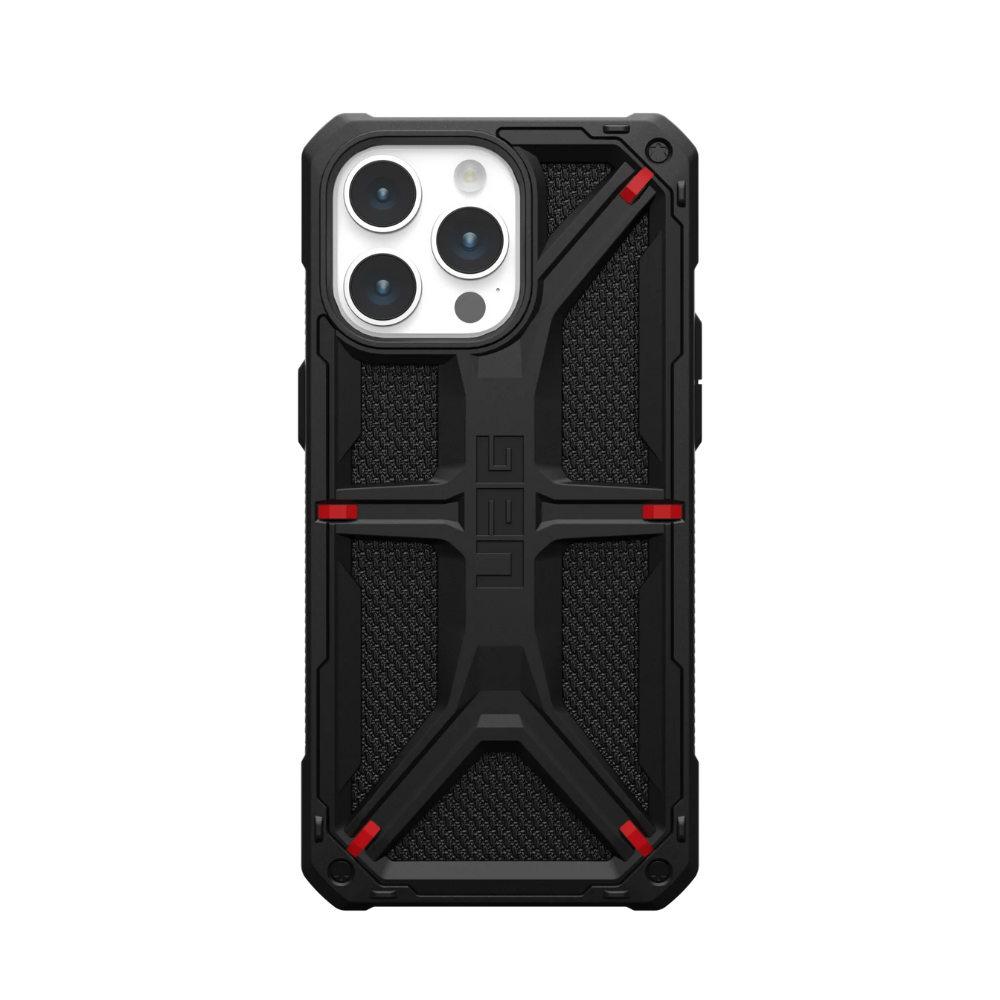 Чехол UAG Monarch для iPhone 15 Pro, черный (Kevlar-Black) в Москве - по  низким ценам в интернет-магазине www.AppleProStore.ru