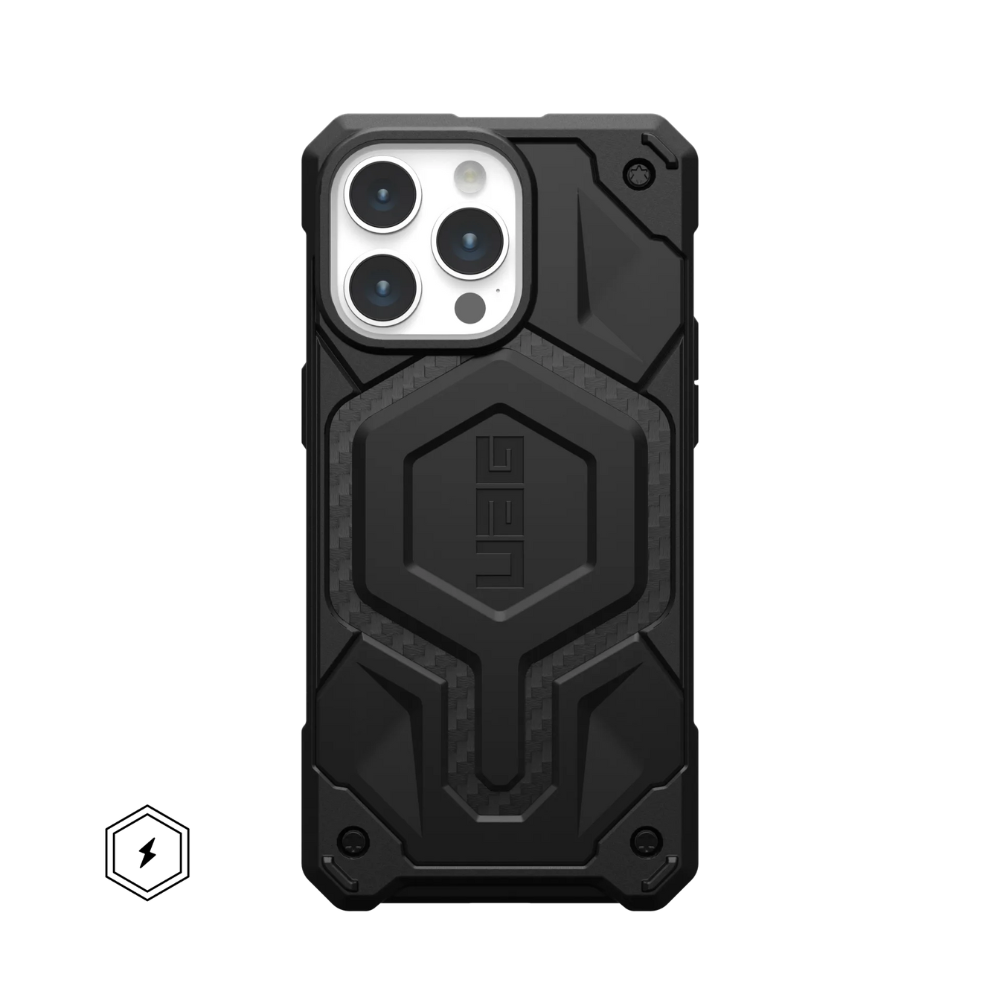 Чохол UAG для APPLE iPhone 15 Pro Max Monarch Pro Magsafe, Carbon Fiber (114222114242) Apple