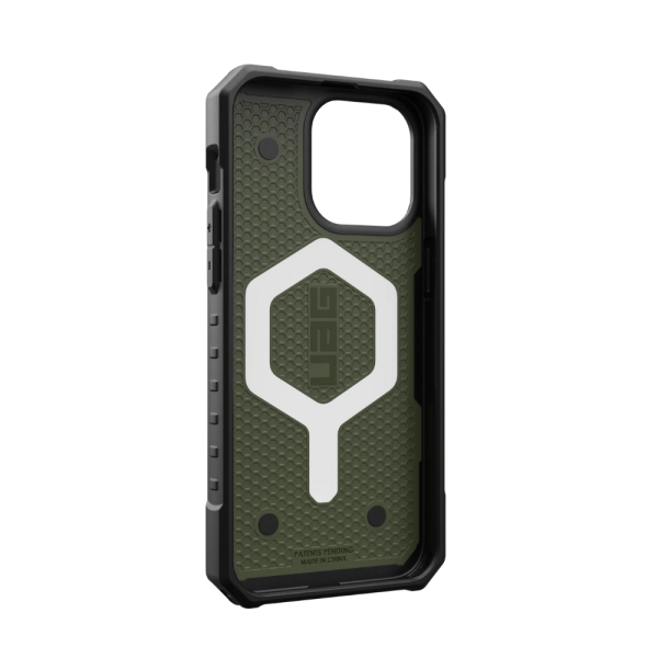 Чехол UAG Pathfinder для iPhone 15 Pro с MagSafe, оливковый (Olive Drab)