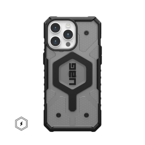 Чехол UAG Pathfinder для iPhone 15 Pro с MagSafe, тонированный (Ash)