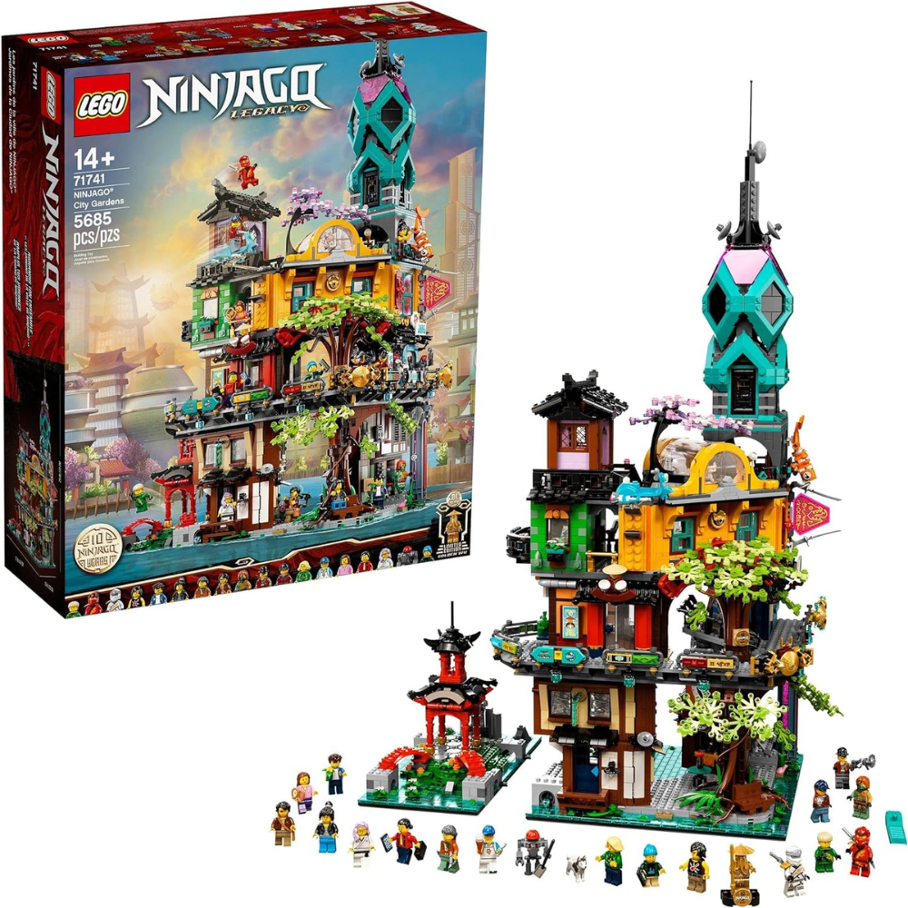 Конструктор LEGO Ninjago 71741 Сады Ниндзяго-Сити в Москве - по низким  ценам в интернет-магазине www.AppleProStore.ru