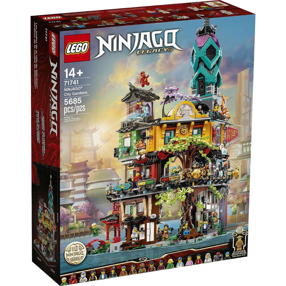 Конструктор LEGO NINJAGO 71741 Сады Ниндзяго-Сити