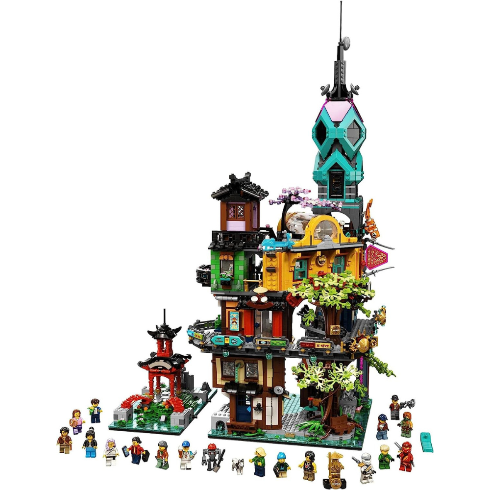 Конструктор LEGO Ninjago 71741 Сады Ниндзяго-Сити в Москве - по низким  ценам в интернет-магазине www.AppleProStore.ru