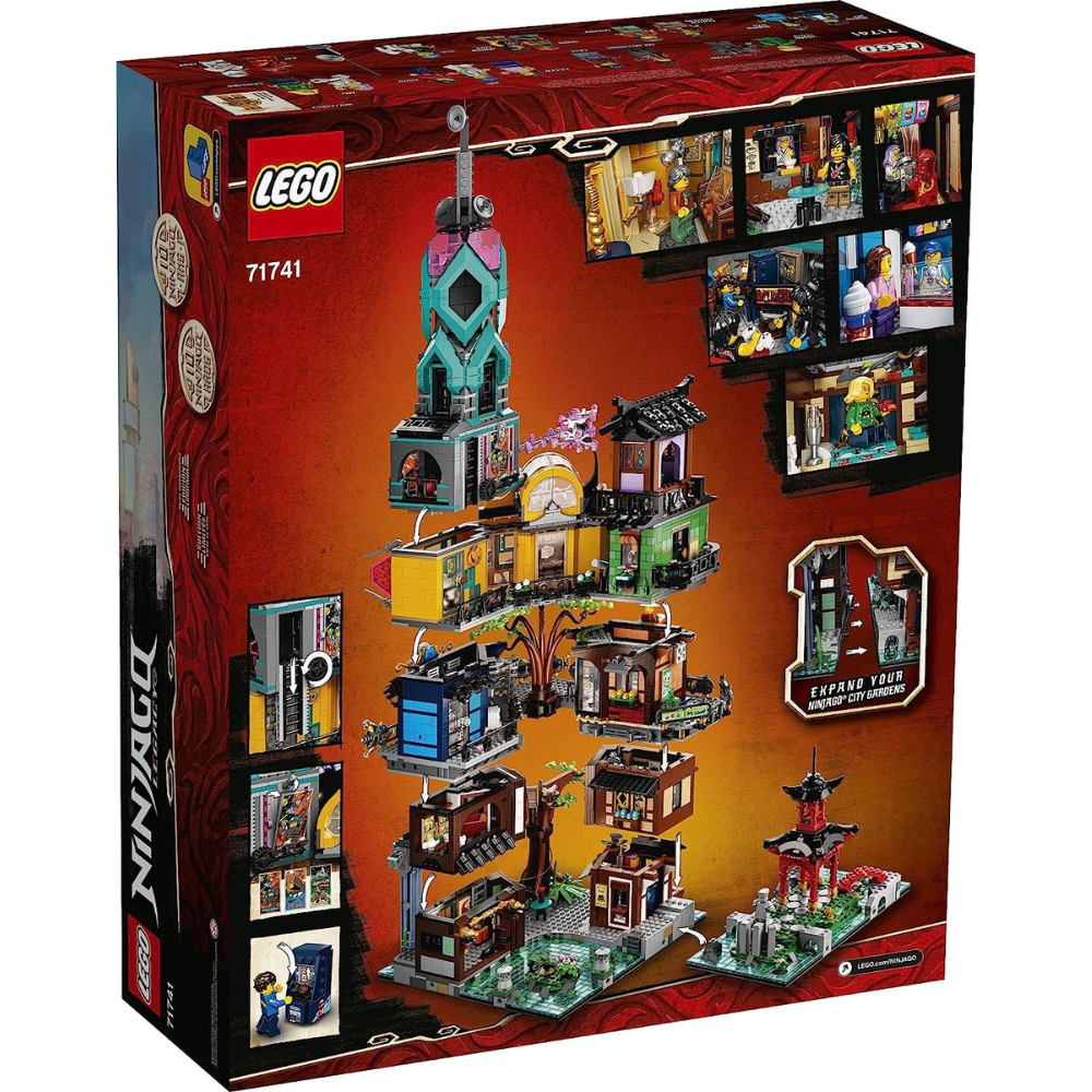 Конструктор LEGO NINJAGO 71741 Сады Ниндзяго-Сити